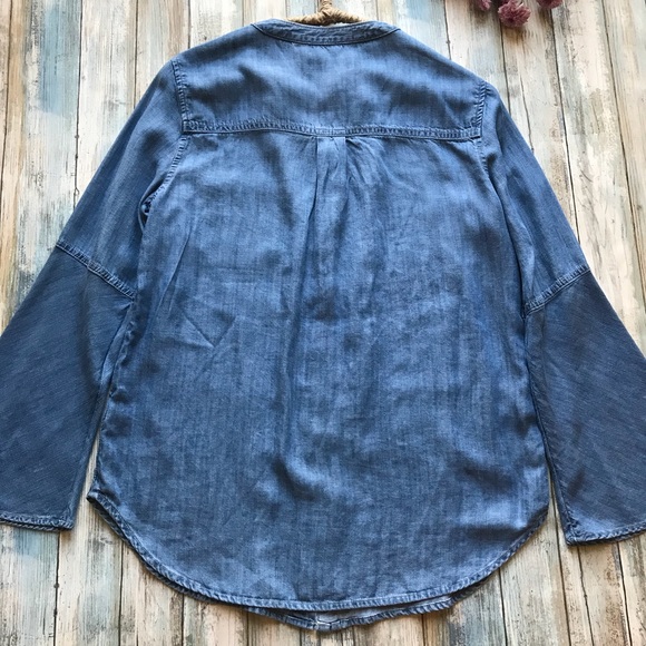 Banana Republic Boyfriend Fit Dimension Shirt XS - Picture 4 of 7